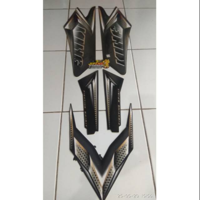 striping/lis RX king 2008 hitam