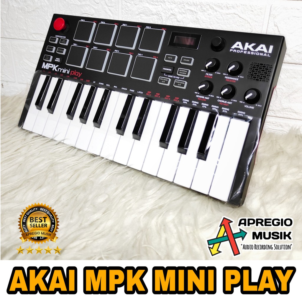 Midi controller AKAI MPK MINI PLAY with Soundbank Internal