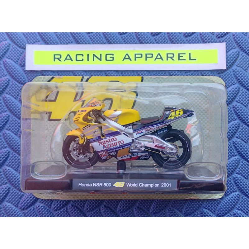 Leo Models 1/18 Honda NSR 500 Valentino Rossi 46 World Championship 2001