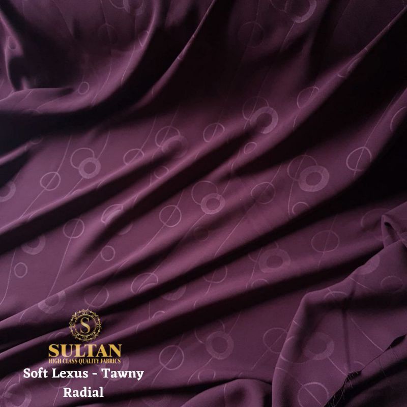 SOFT Lexus Sultan Tawny Maroon Emboss