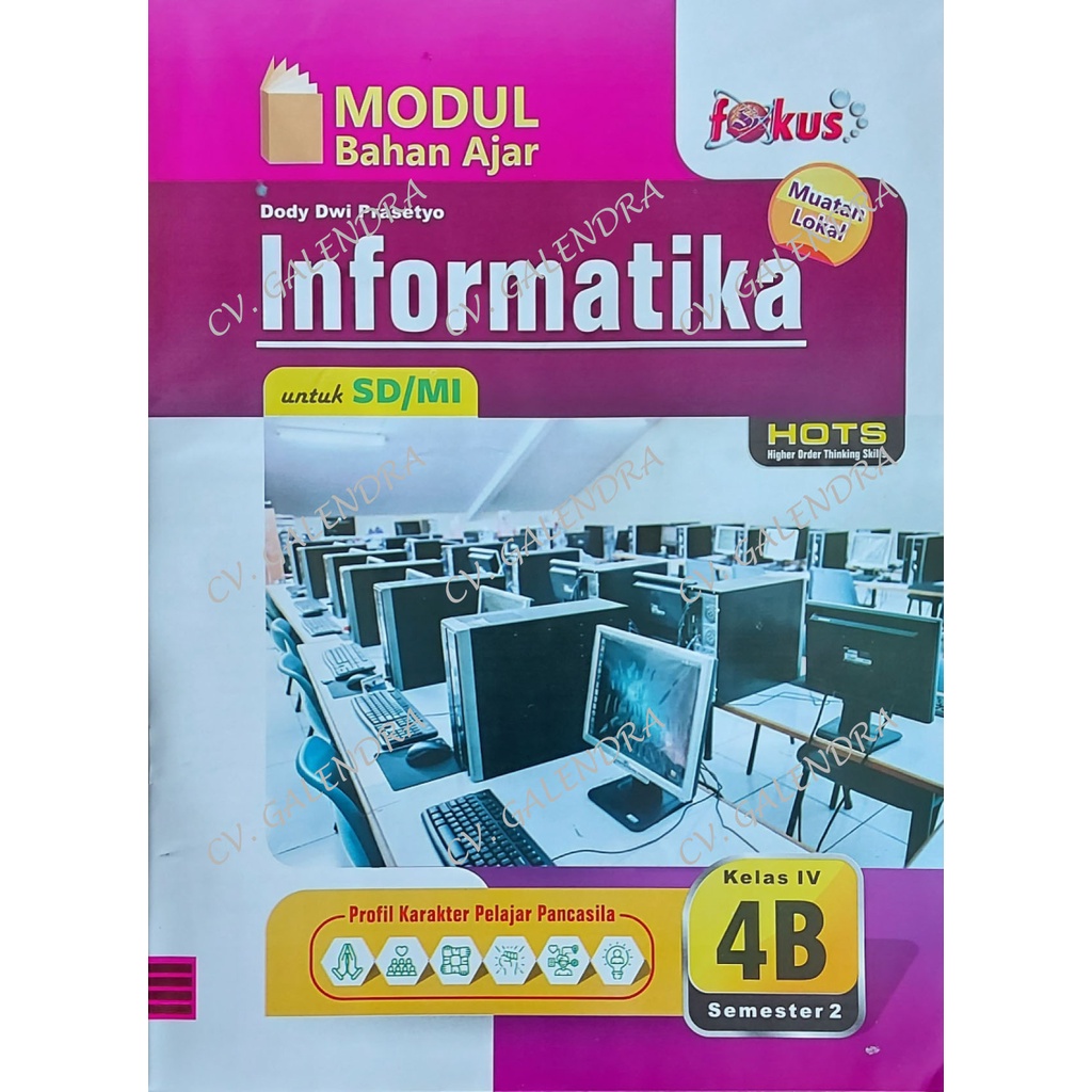 Lks Fokus Informatika SD/MI Kelas 4 Semester 2