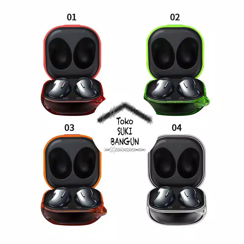 Casing Samsung Galaxy Buds2 Pro / Buds2 / Buds Live / Buds Pro / Buds 2 Case Hard Plastic NEON Color BLC-013