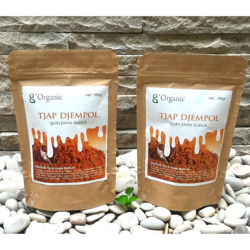 

G'organic Tjap Djempol Gula Jawa Bubuk