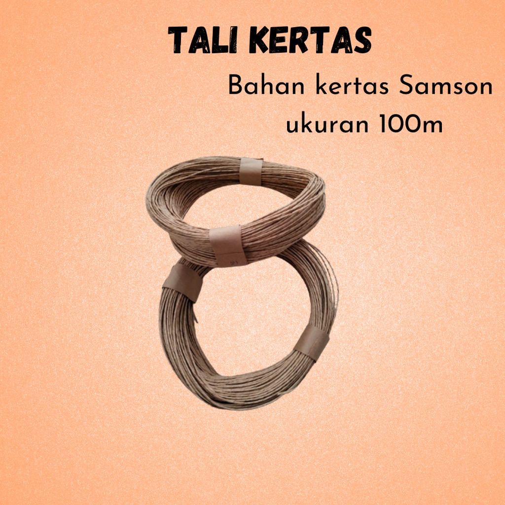 

Tali kertas/tali rami/tali kado 100m