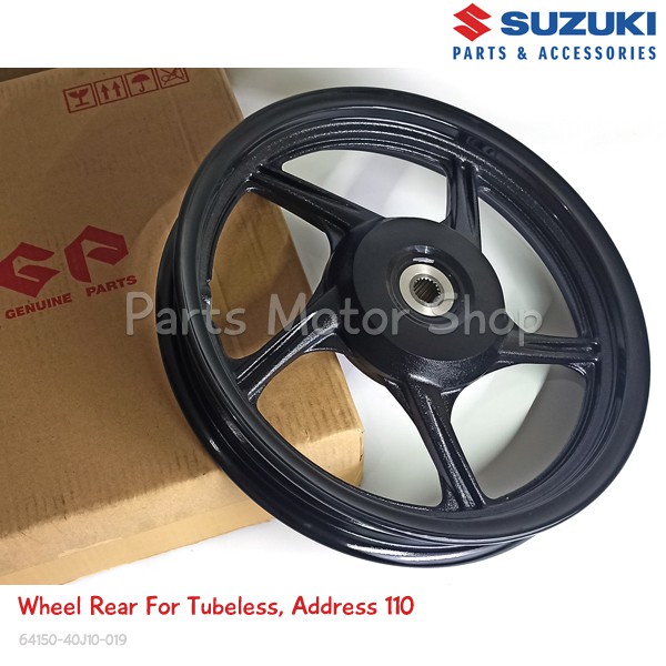 Velg Belakang Original Suzuki Address 110 Versi Eropa