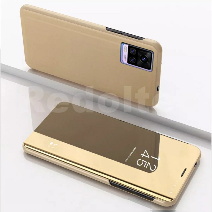 Flip case vivo V20/V20 SE Clear View Standing Mirror Cover