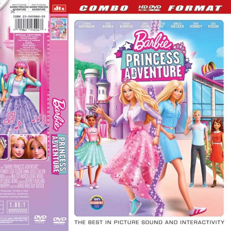 Kaset Film Barbie Princess Adventure
