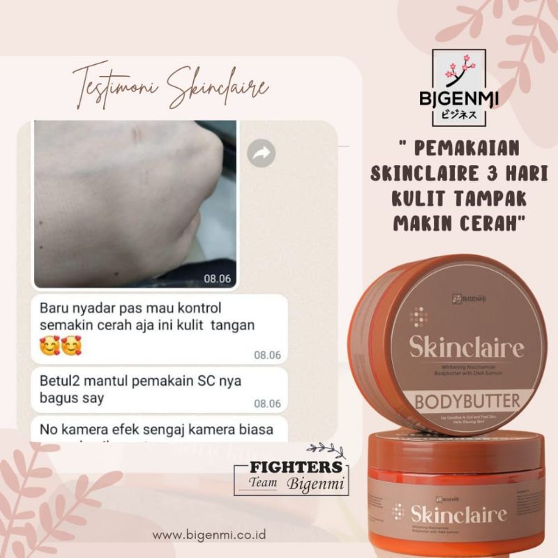 SKINCLAIRE BODY LOTION PUTIH CEPAT TANPA SUNTIK PEMUTIH