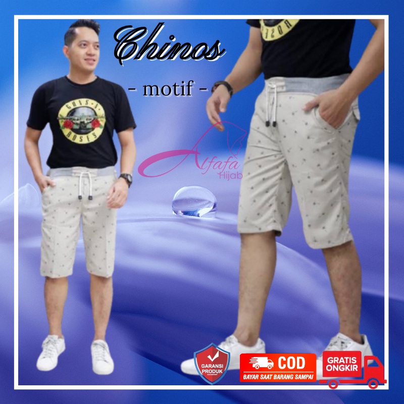 celana pendek motif pria dewasa distro original premium celana chinos pendek motif pria dewasa