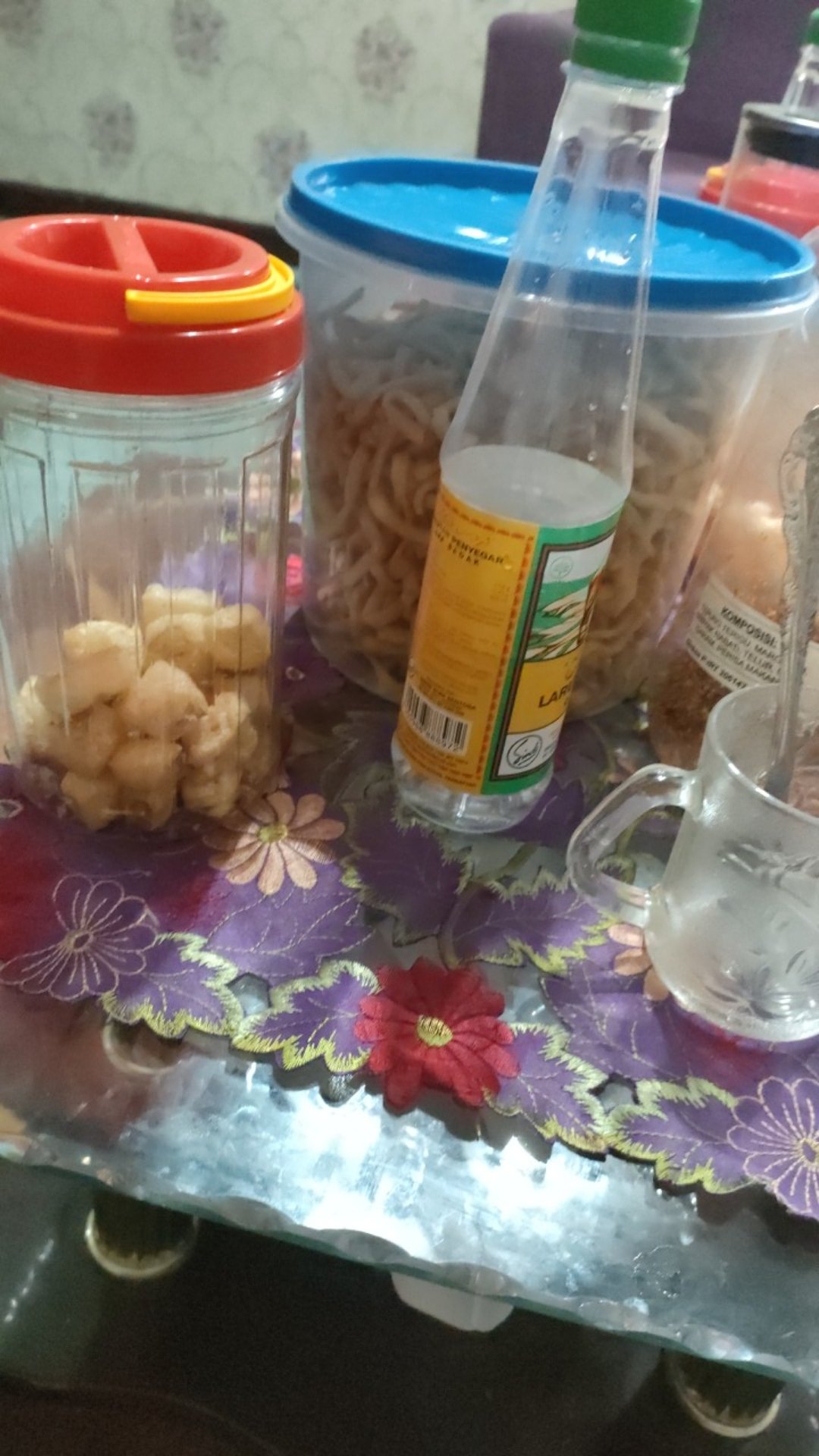 Tudung Saji Lipat Cover Penutup Makanan Lipat Penahan Panas Praktis