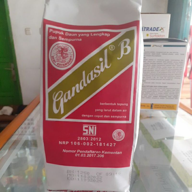 Jual PUPUK GANDASIL B Original 500grm | Shopee Indonesia