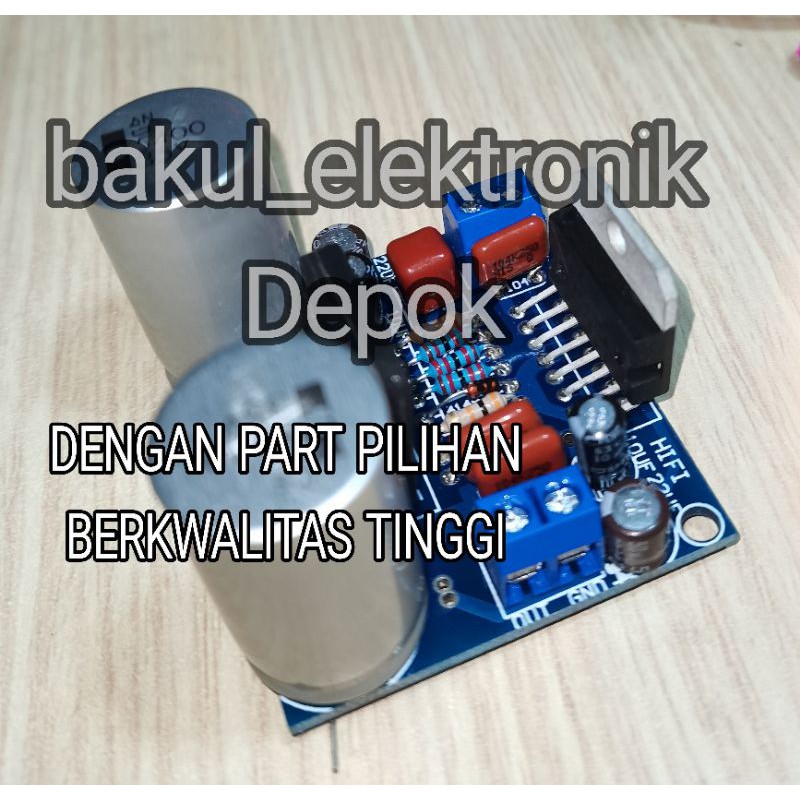 KIT POWER AMPLIFIER 100W TDA7294 DENGAN PSU