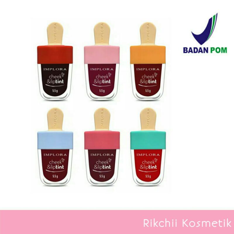 Liptint Implora Original BPOM / Implora Cheek & Liptint / Implora Liptint