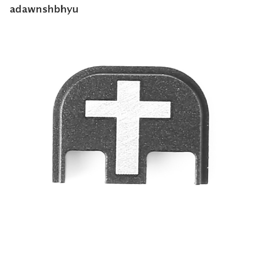 Adawnshbhyu Penutup Belakang Aluminium Slide Back Plate Untuk Gen 1-5 Glock 17 18 19 19x20 21 22 23