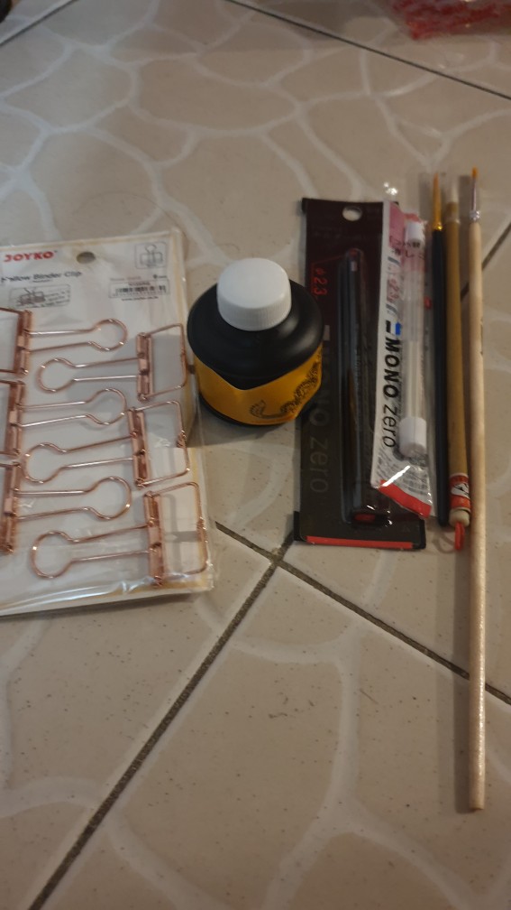 Kuas Kaligrafi Bambu Maupid Mopid Mopit