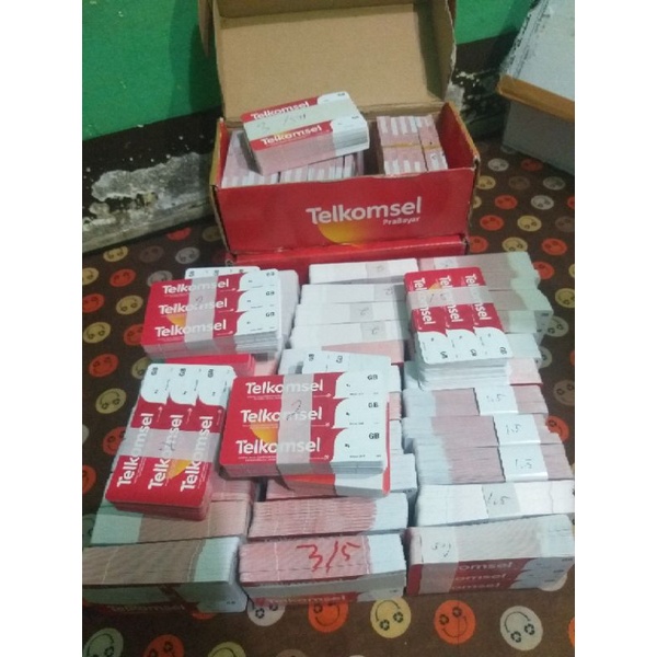 1Ikat (isi 150 Pcs) Vocer Telkomsel Kosong Area Sumbagsel, Lampung, Jambi, Bengkulu, Bangka Belitung