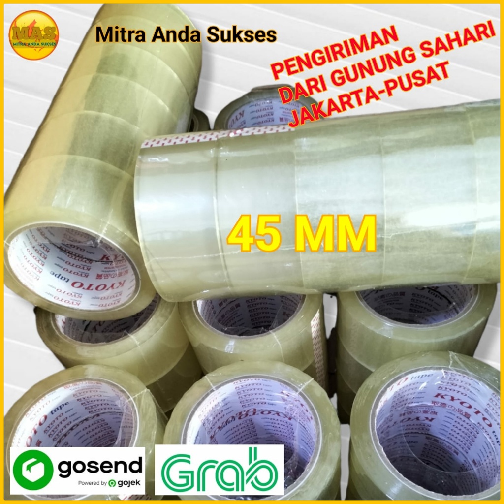 

[Dus] LAKBAN BENING 45MM x 80 YARD MURAH