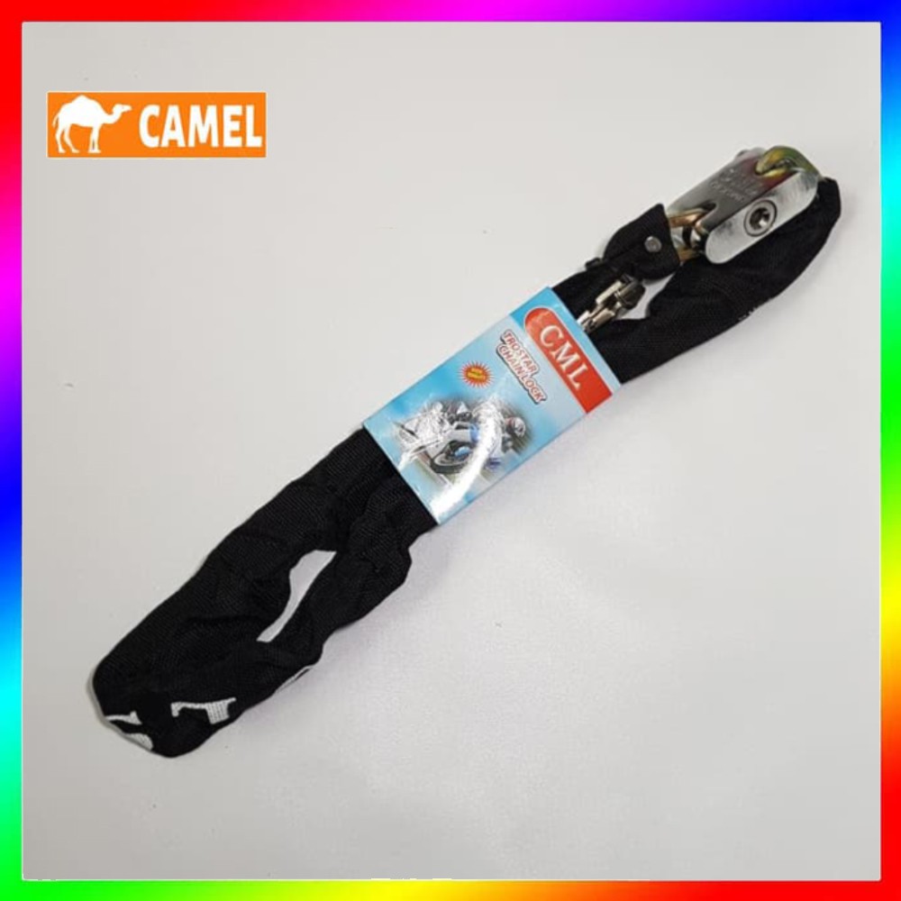 Camel Kunci Gembok Rantai Motor 80cm Chain Lock Helm 80 cm-2