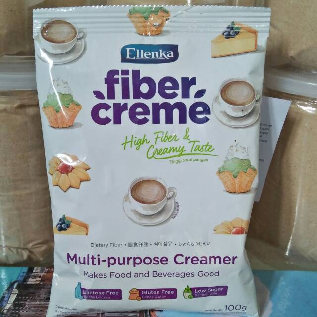 

Ellenka Fiber Creme 100 gr krimer multifungsi/susu/santan/masakan/minuman