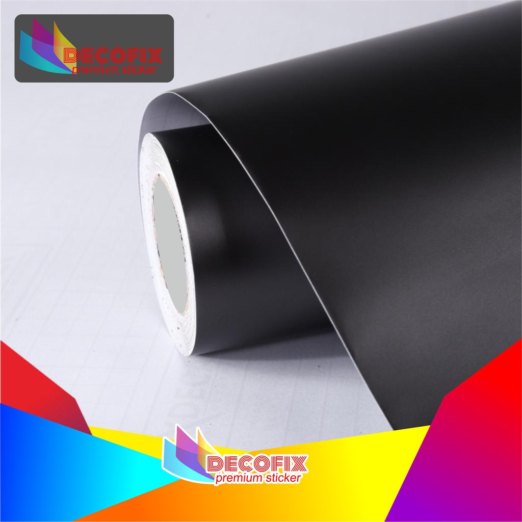

stiker hitam doff 45cm x 1m