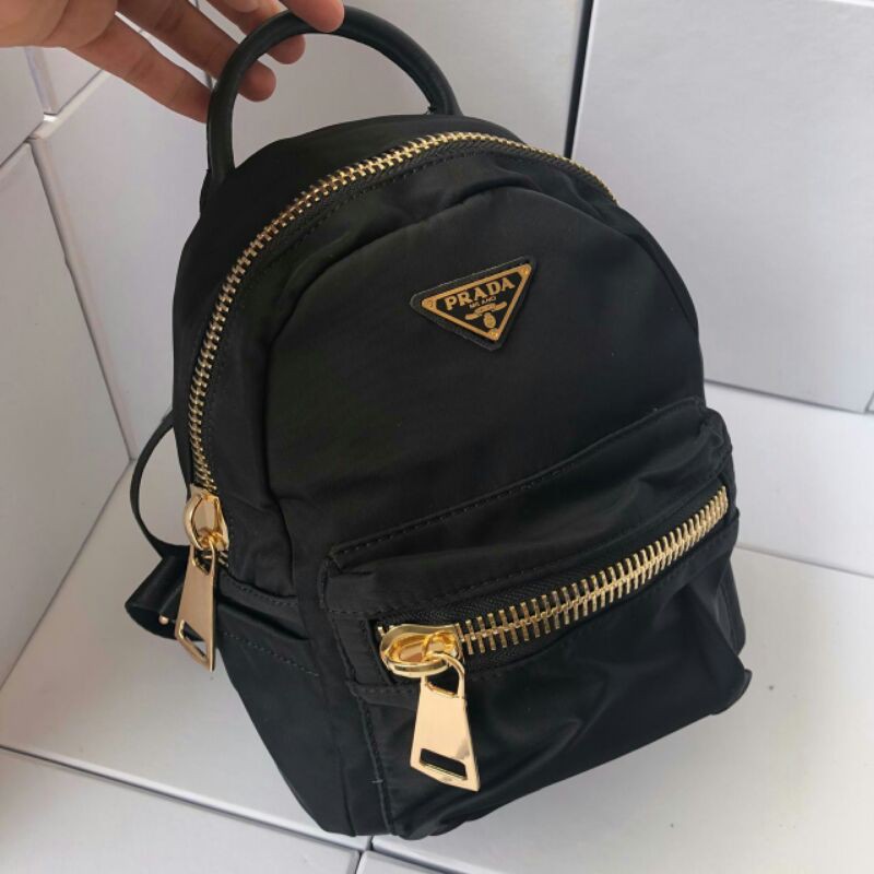 [COD] Backpack Prada IMPORT Nylon Semprem