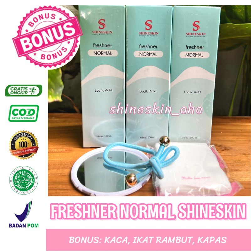 FRESHNER NORMAL SHINESKIN/TONER NORMAL SHINESKIN/TONER BIRU SHINESKIN