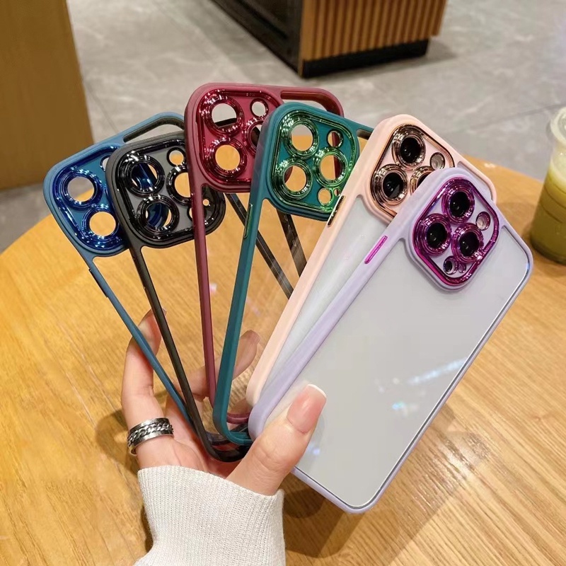 Hard Case Bahan Akrilik Untuk iPhone 13 PRO MAX 12 PRO MAX 11 PRO MAX X XS MAX 6 Plus 7 Plus 8 Plus