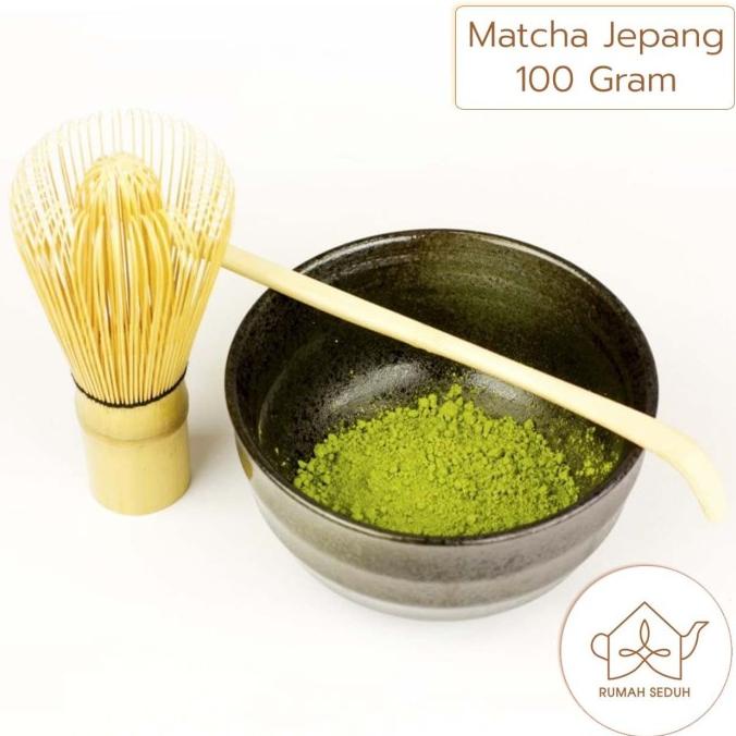 

(BISA COD) 100gr Pure Matcha 100% / Premium Japanese Matcha Powder Asli Jepang GRATIS ONGKIR Kode 338