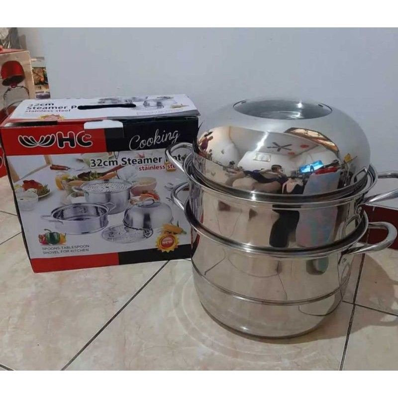 Panci Kukus Dandang Kukusan HC Steamer Pot 32cm TERLARIS