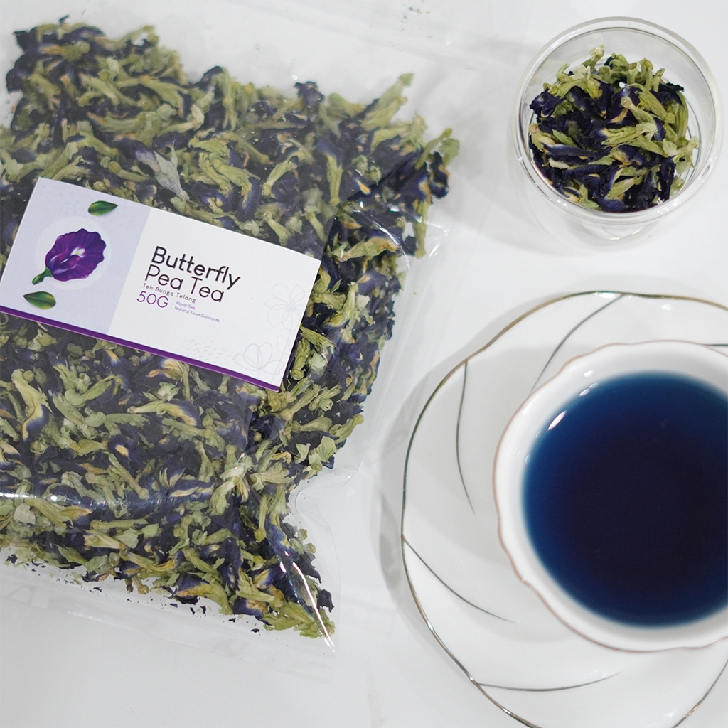 Teh Bunga Telang 100 gr Butterfly Pea Tea Seduh Premium Quality