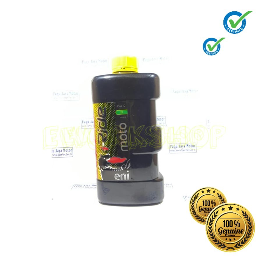 OLI SAMPING AGIP ENI I RIDE MOTO 2T 0,7 L 100% Original Product