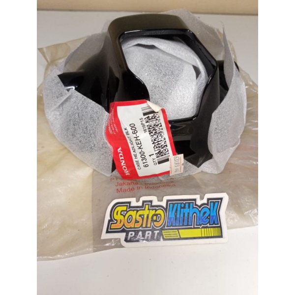 Cover Batok Totok Lampu Depan MegaPro Primus Original 61300-KEH-600