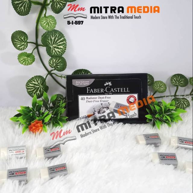 

Penghapus FaberCastel putih