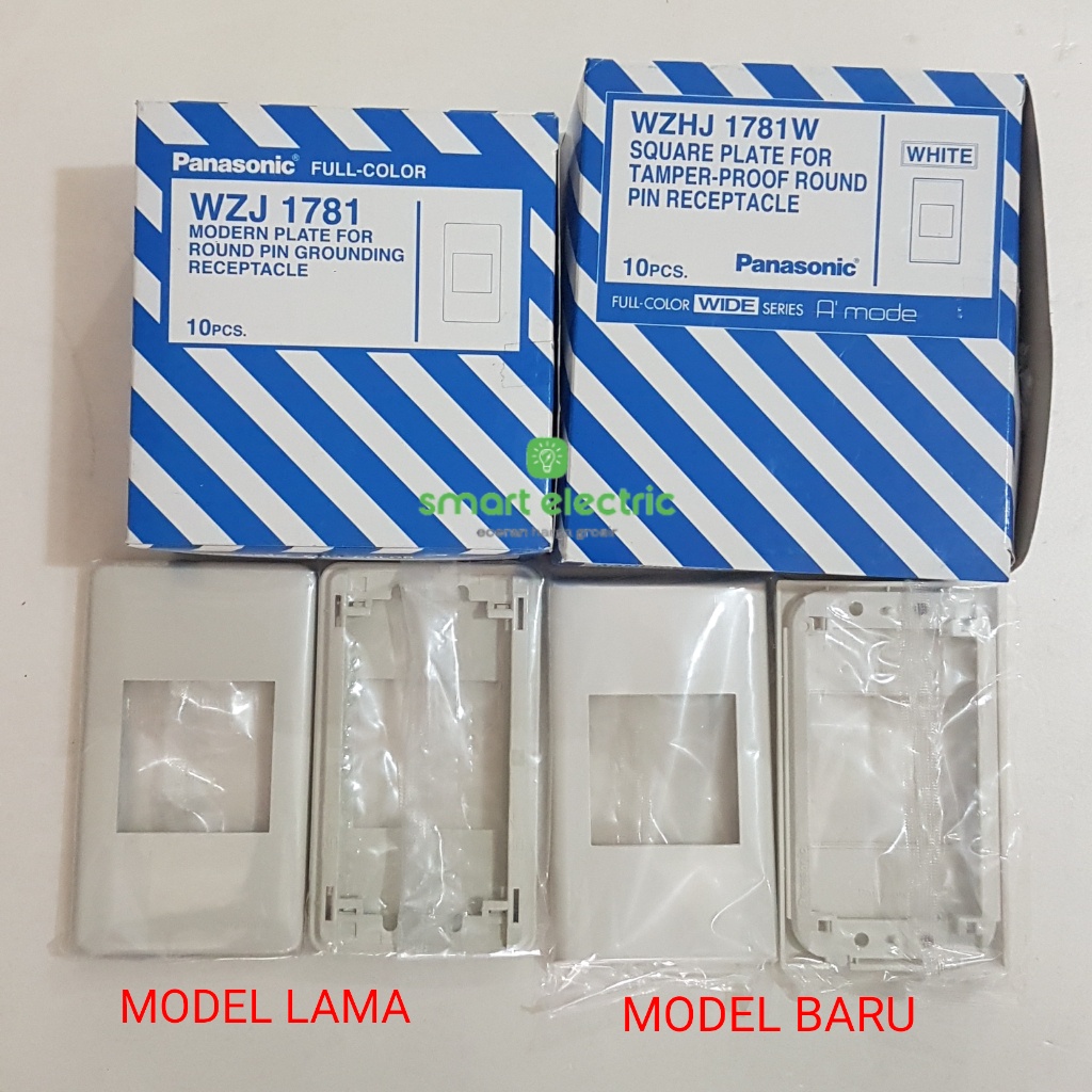 Plat Panasonic Stop Kontak Arde WZJ 1781 WZHJ 1781W Frame Panasonic