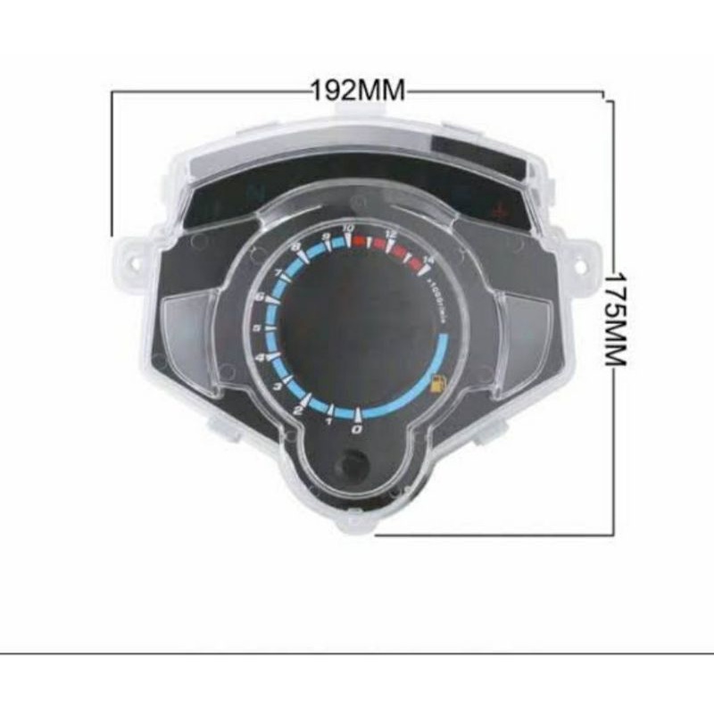 sepedometer digital spidometer digital speedometer digital Jupiter MX new