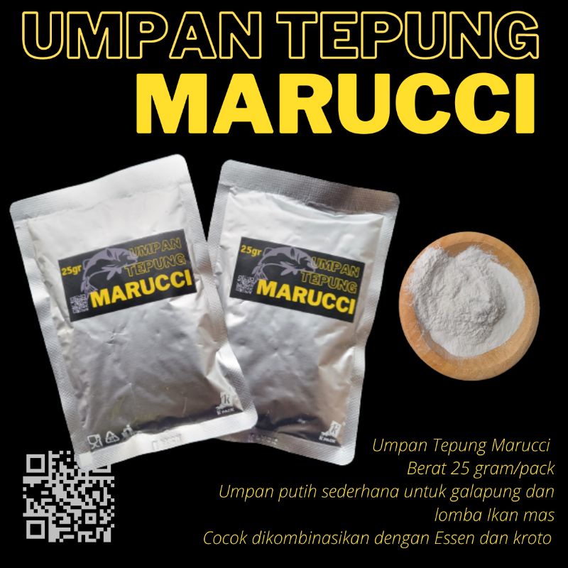 Umpan Tepung MARUCCI kemasan Hemat