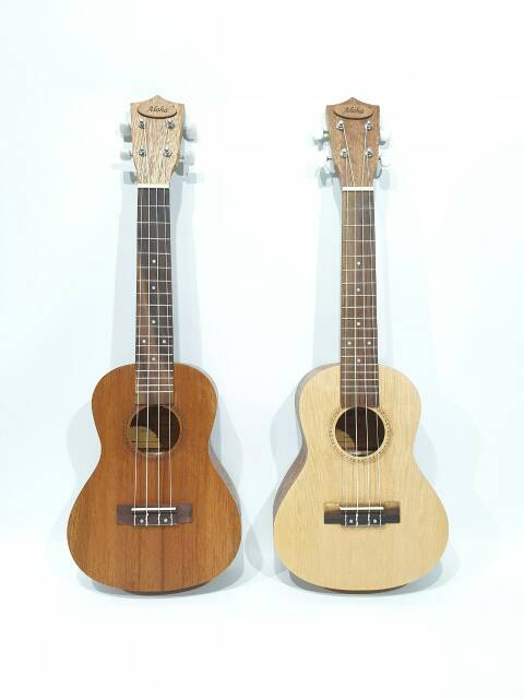 Ukulele Concerto Merk Aloha Original AL-23 NA NS Ukuran 23 Inch Warna Natural Murah Jakarta