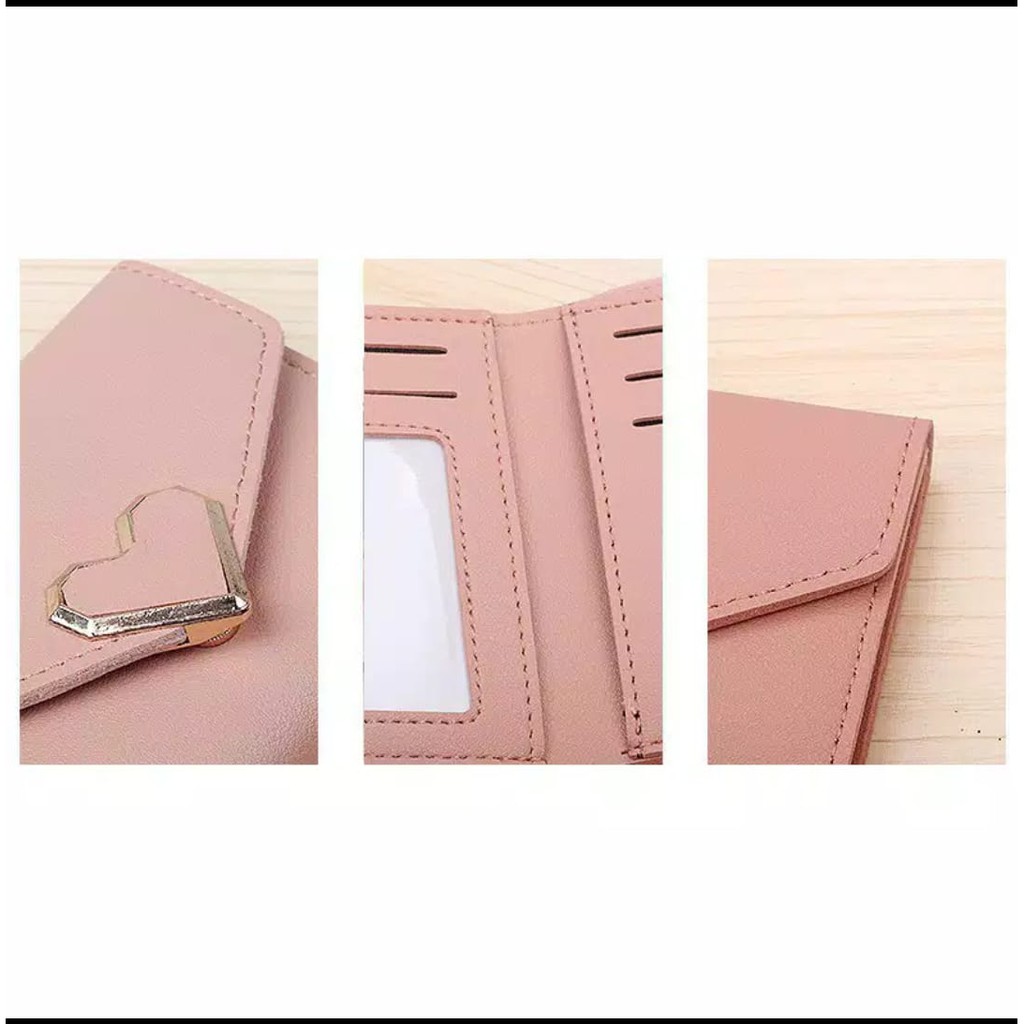 *ALIBABA1688*COD 117E Dompet Kulit Wanita Dompet Impor Murah Dompet Cantik Real Pic C6