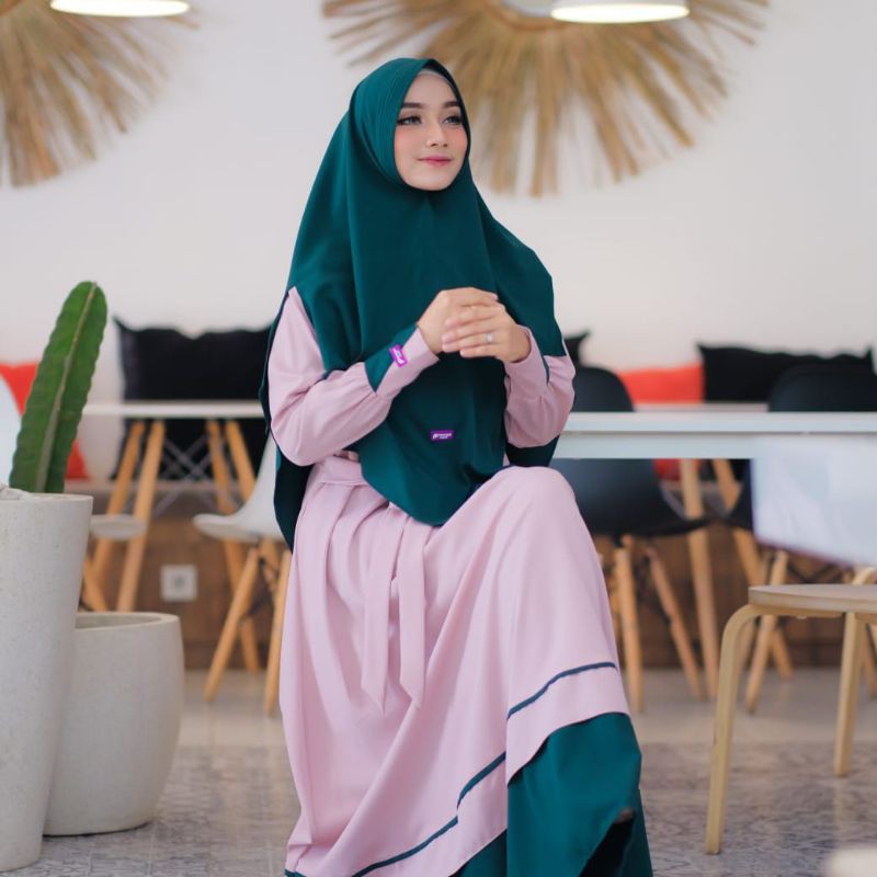 Maureen by FAFAHIJAB Gamis Premium (Griya Sandang)