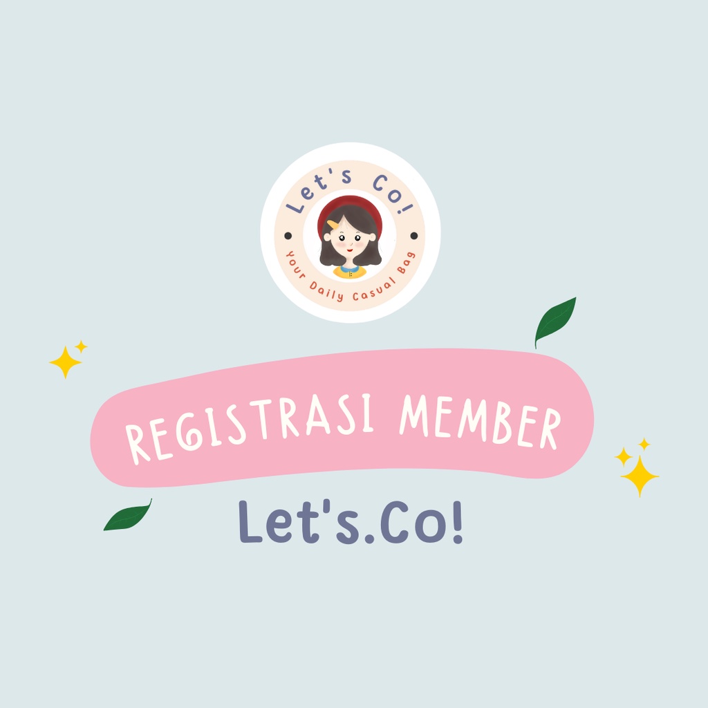 Registrasi Member Let's Co!