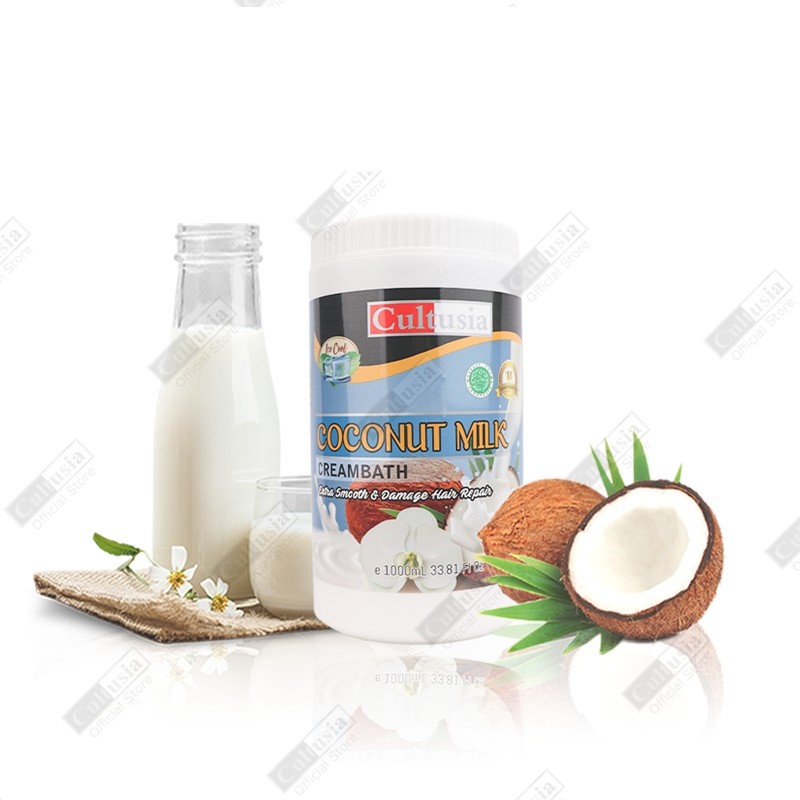 Cultusia Creambath Coconut Milk 1 Kg