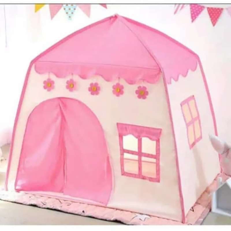 [COD] Tenda Bermain Anak Model Rumah Castle Camping Indoor Outdoor | Tenda Kemping Anak