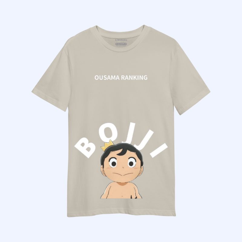 WIBUKU Kaos Anime Ousama Ranking Bojji the King