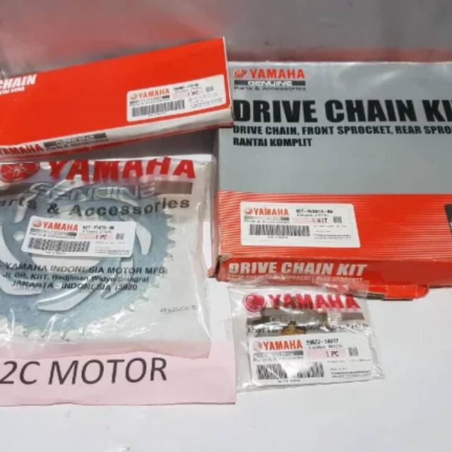 GEAR SET F 1 ZR F1ZR FORCE 1 ZR  4ST-WE01A-80 ORIGINAL YGP