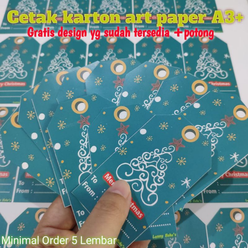 

Stiker karton art paper a3+ (sudah termasuk potong pola)