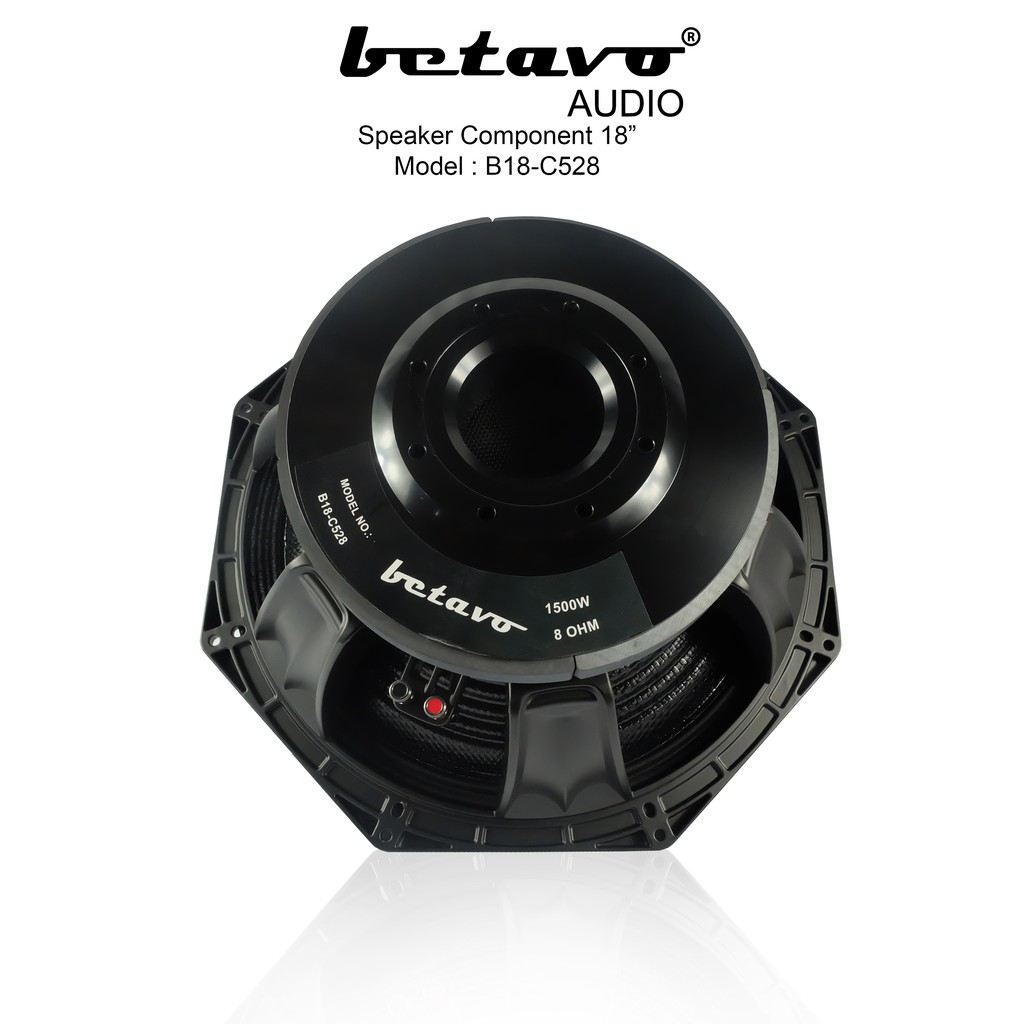 Betavo Audio Speaker Component B18-C528 Professional Komponen 18 Inch