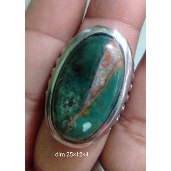 batu akik pancawarna Edong natural 100%