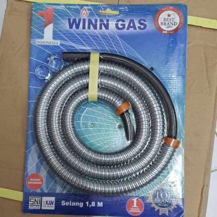 Selang Gas Flex WINN GAS | Selang Gas Kompor Winn Gas 04 | SNI