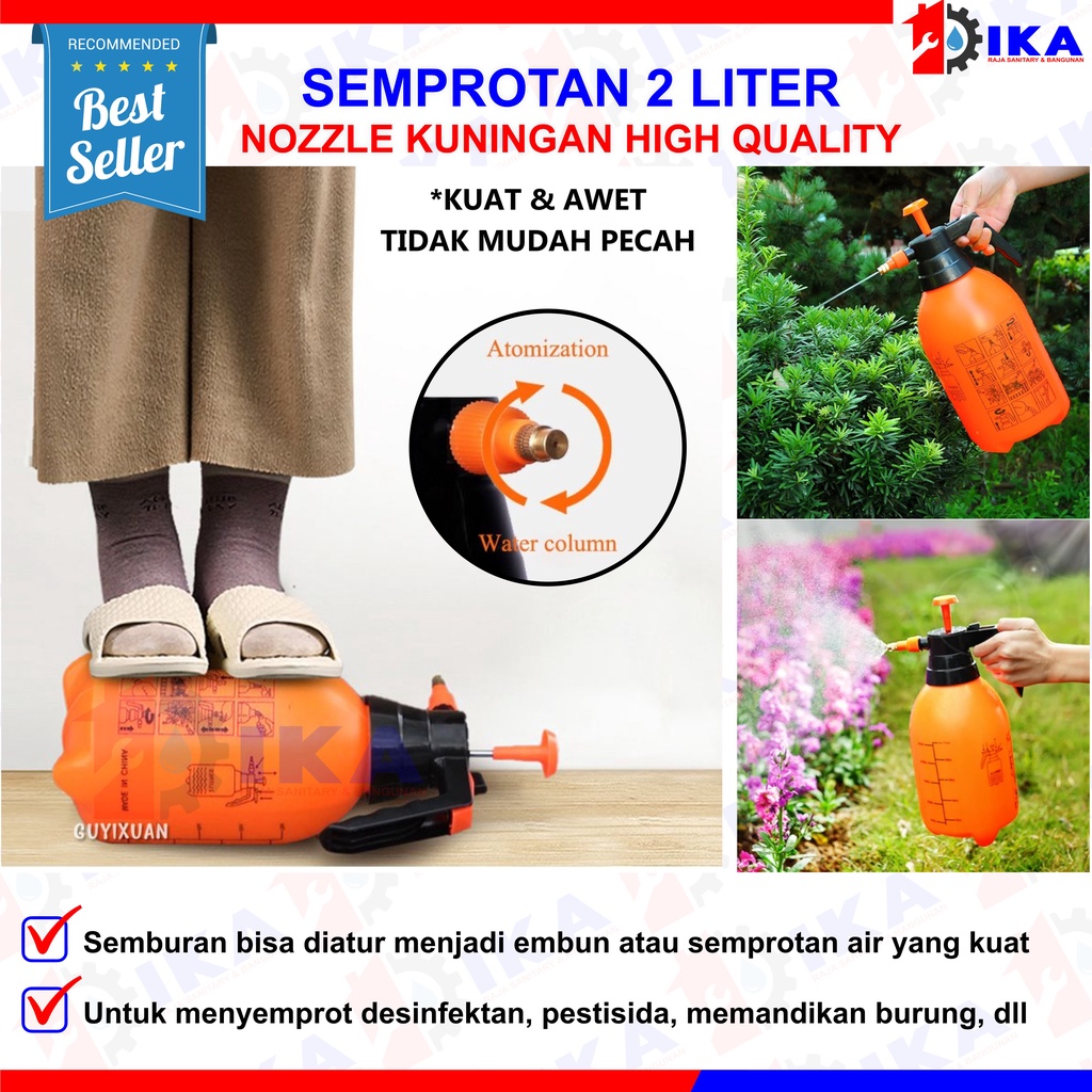 Semprotan 2 liter Hand Sprayer Disinfektan tanaman dan Burung WARNA RANDOM SEMPROTAN TANAMAN 2 LITER / SEMPROTAN BURUNG / SEMPROTAN MODEL POMPA