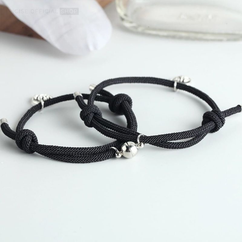 (ACC57) Gelang Couple Magnet 1 Pasang/ 2pcs Vintage Gelang Persahabatan